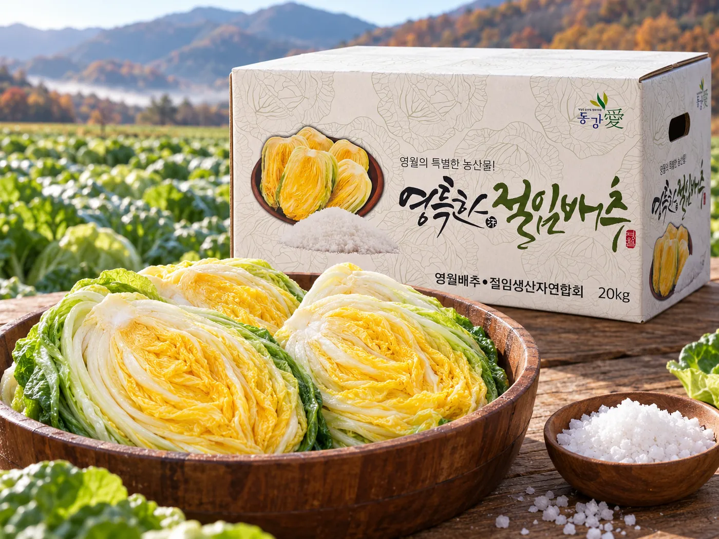 영월 절임배추 20kg