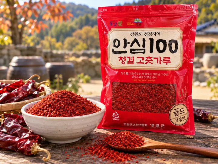 영월 고춧가루 한 근 (600g)